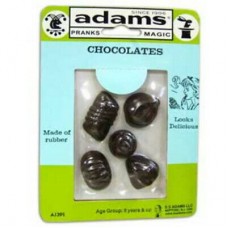 RUBBER CHOCOLATES - SS ADAMS