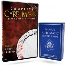 Magic Makers Complete Card Magic & DeLands Automatic Deck Combo